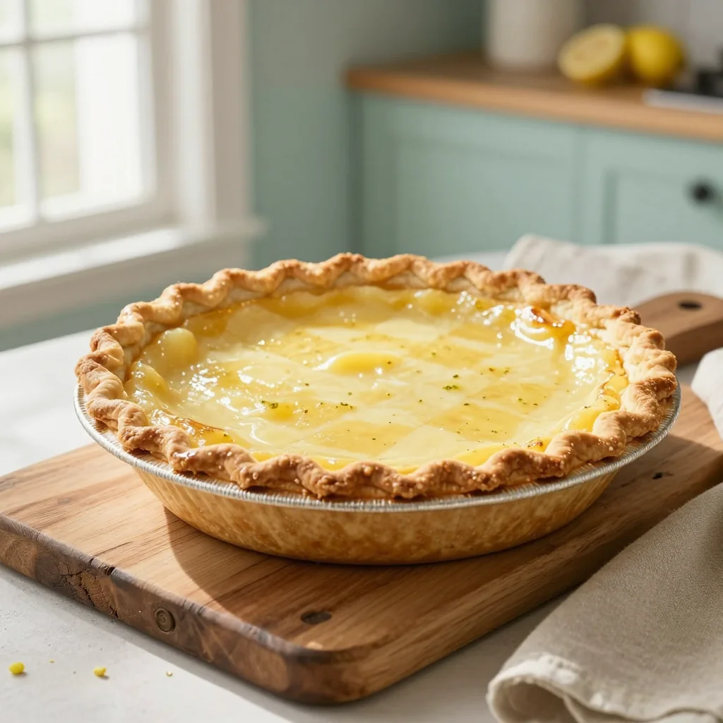 Chess Pie Lemon Custard
