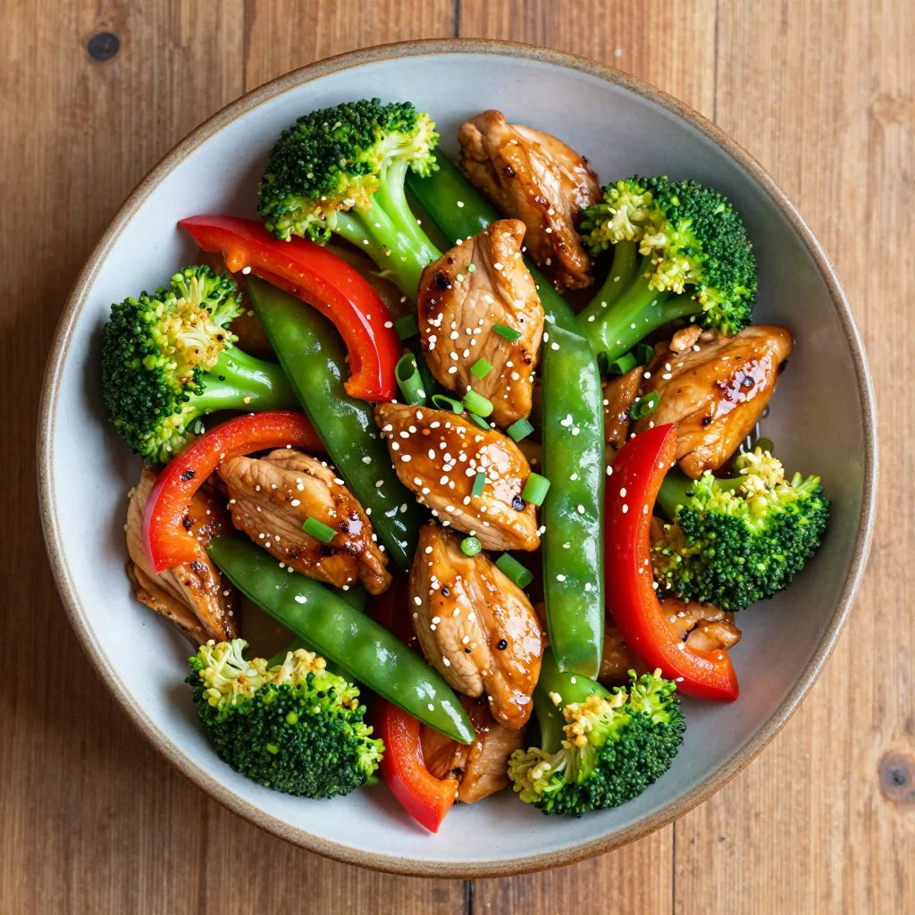 Freezer-Friendly Chicken And Veggie Stir-Fry