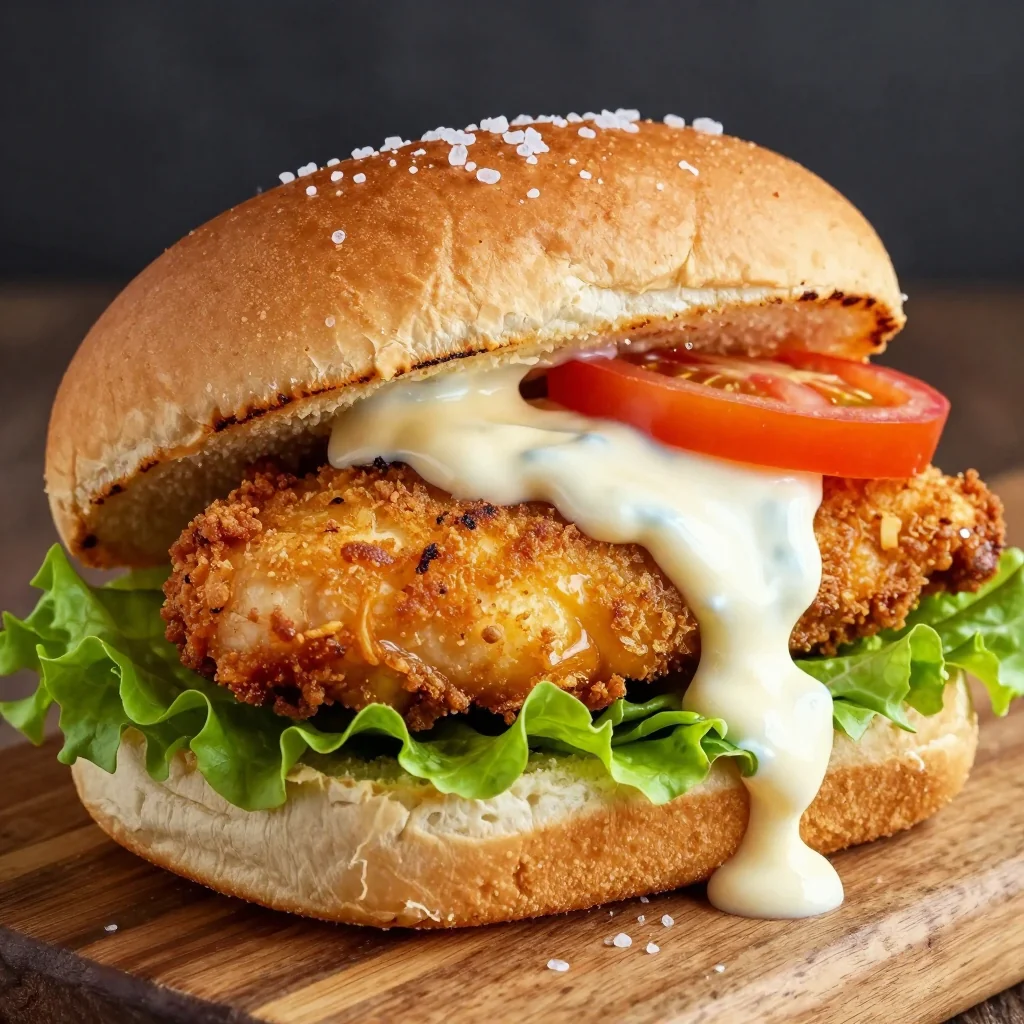 Crispy Chicken Sandwiches for Your NFL Playoff Party