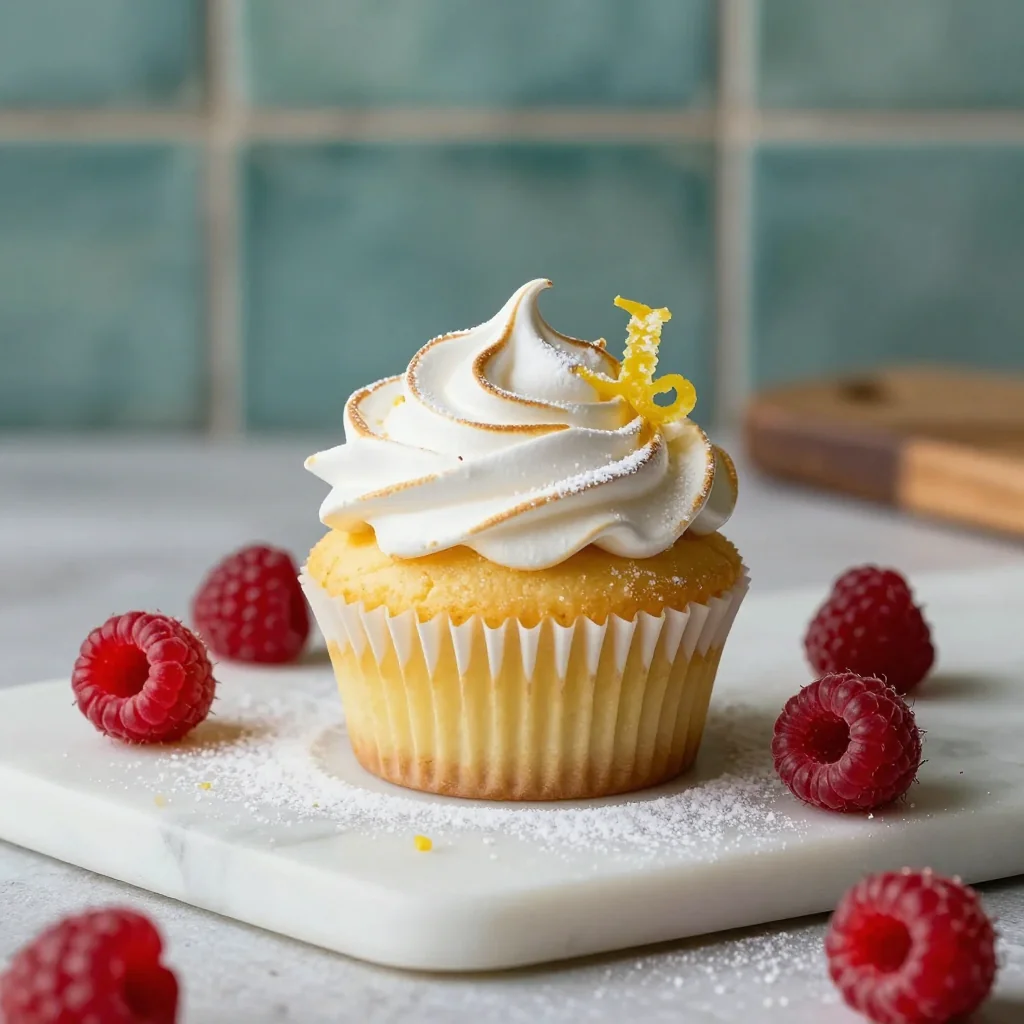 Lemon Meringue Cupcakes