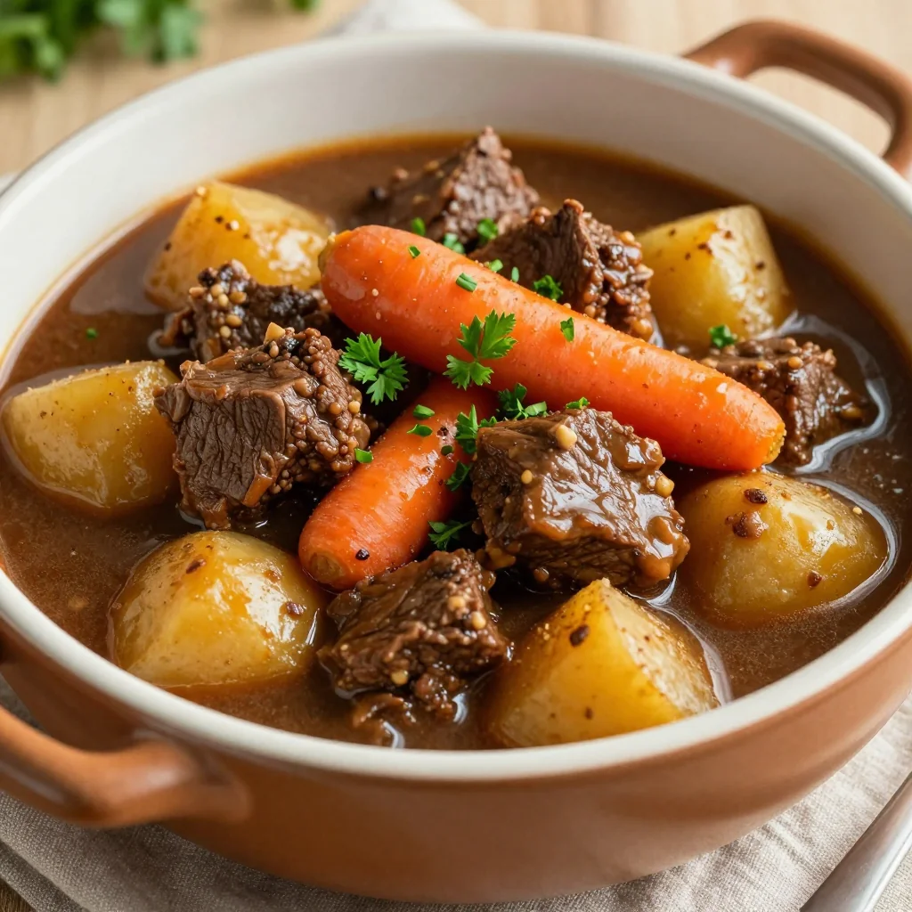 Kid-Friendly Slow Cooker Beef Stew for MLK Day