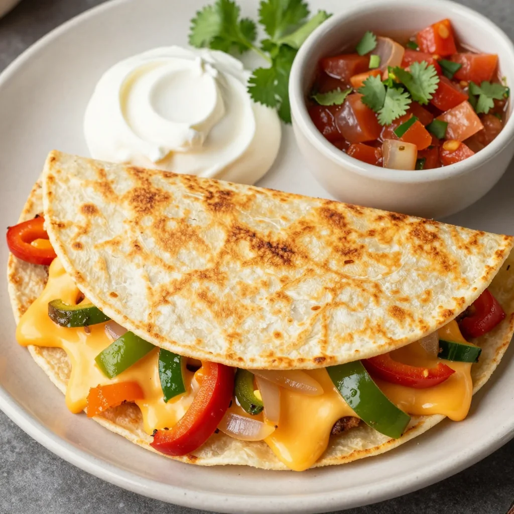 Freezer-Friendly Veggie And Cheese Quesadillas