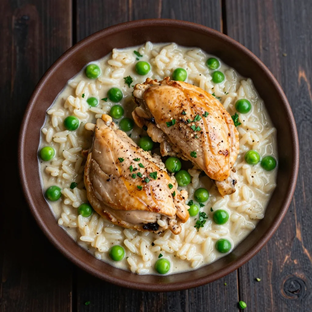 One Pot Creamy Chicken and Rice for Winter Evenings
