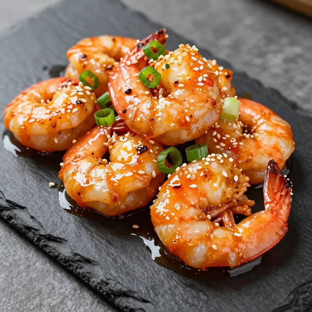 Spicy Honey Garlic Shrimp for a Quick New Year's Appetizer