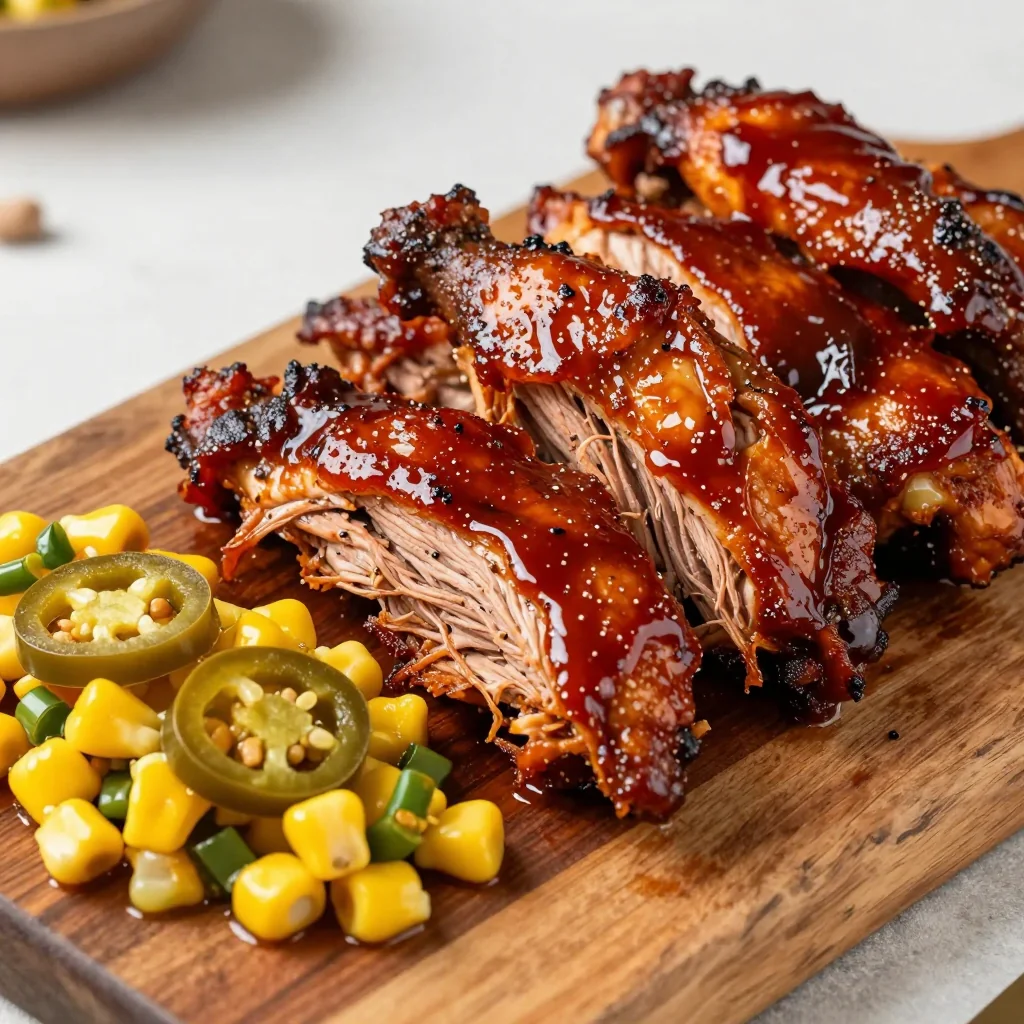 Slow Cooker BBQ Chicken for NFL Playoff Game Day