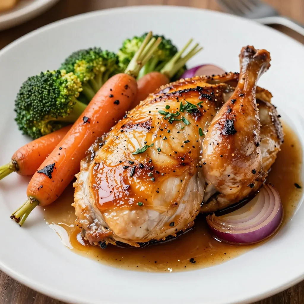 Meal Prep Roasted Chicken and Veggies for Dinner