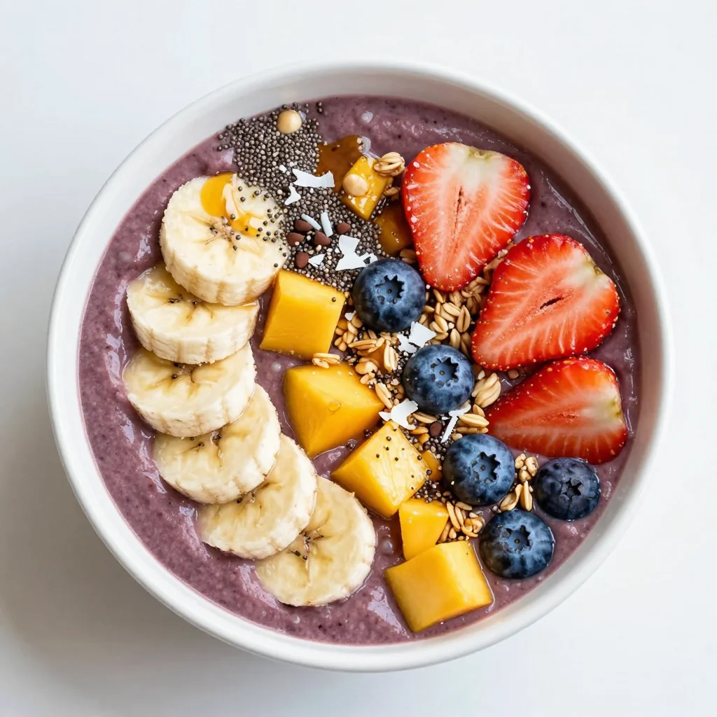 Freezer Prep Smoothie Bowls for Healthy Breakfasts