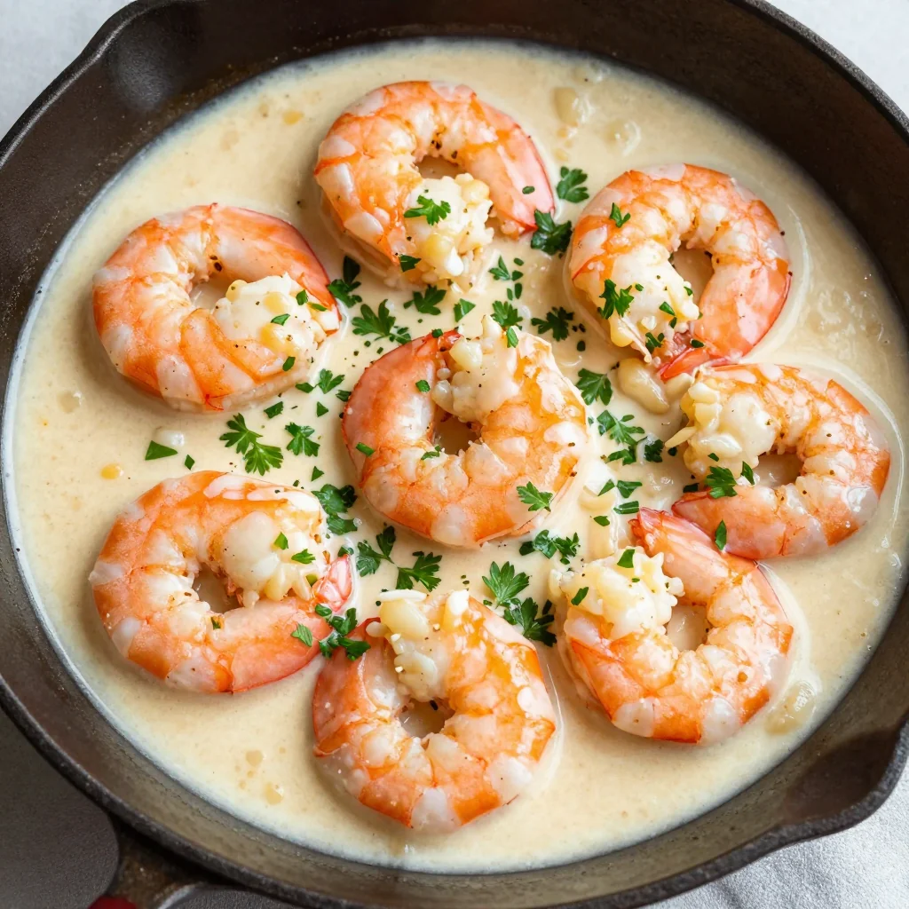 Creamy Garlic Butter Shrimp for a Quick and Easy Meal