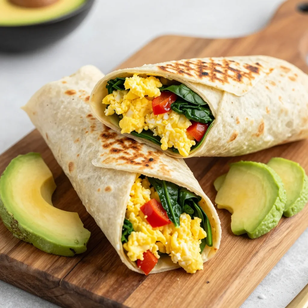 Freezer Breakfast Burritos for a Post-Holiday Detox