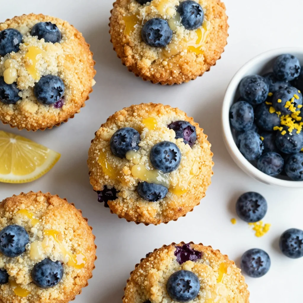 Lemon Blueberry Muffins Using Up Your Fresh Berries