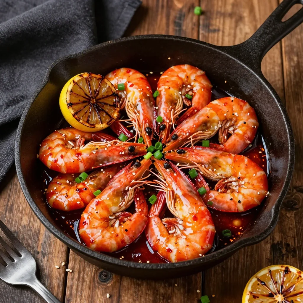 Spicy Baked Shrimp for a Healthy NFL Playoff Dinner