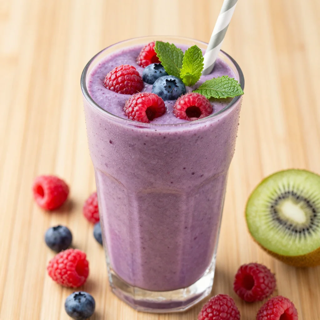 Tropical Berry Detox Smoothie for a Boost