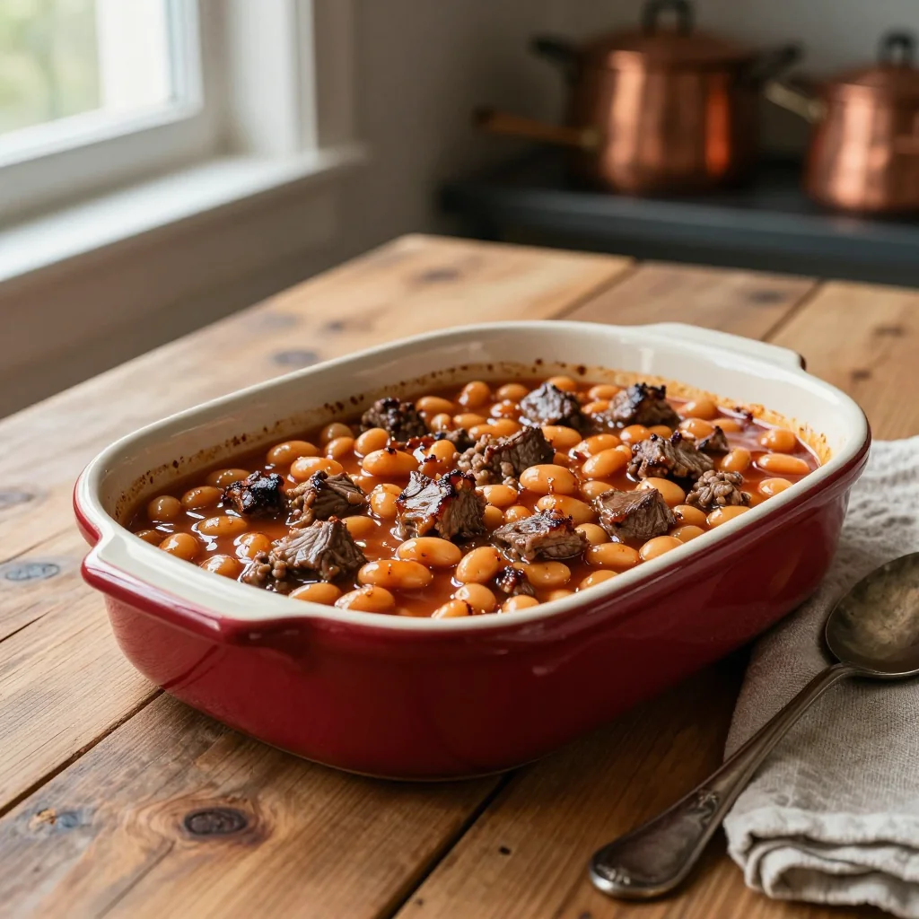 Baked Beans with Ground Beef