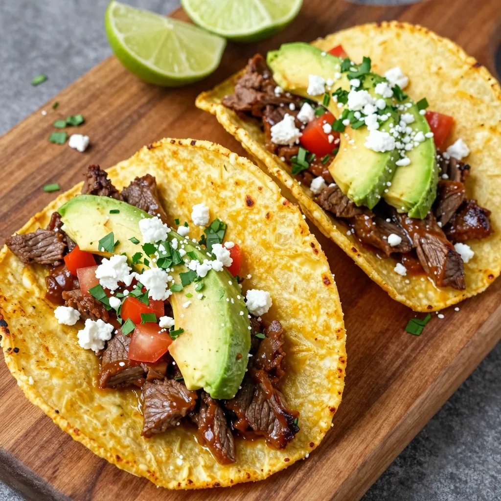 Easy Slow Cooker Beef Tacos for Tuesday Dinners
