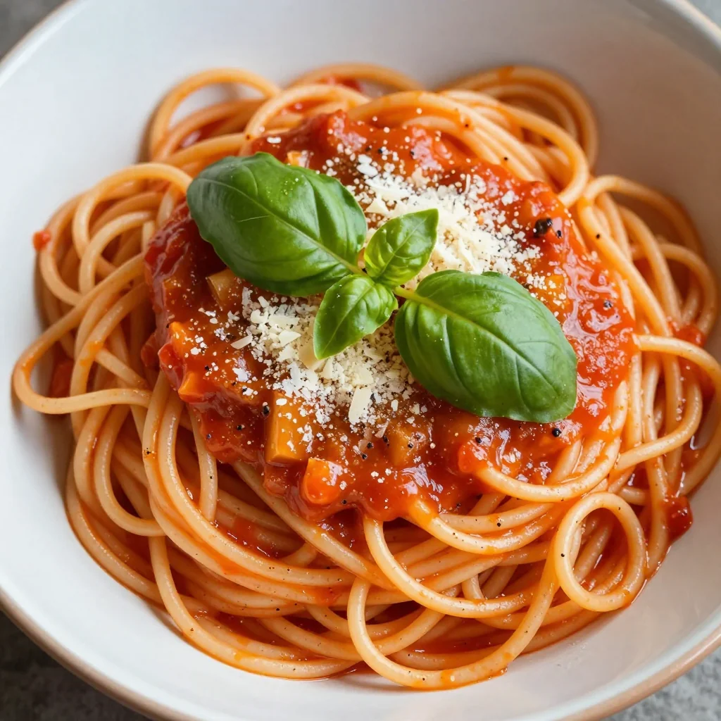 Pantry Staples Quick Pasta with Creamy Tomato Sauce