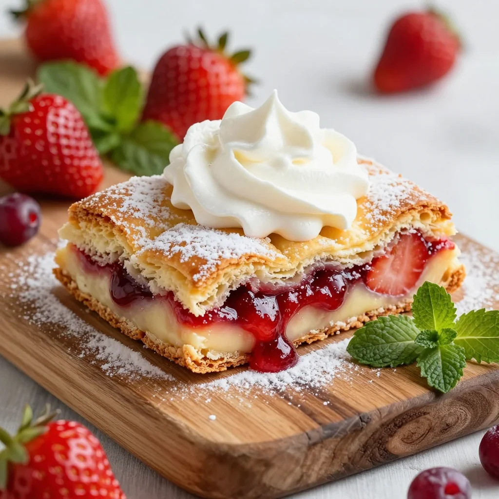 Strawberry Shortcake Bars: Summery in Winter