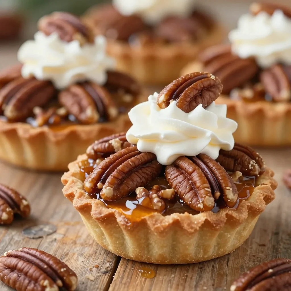Mini Pecan Pie Tarts for MLK Day Holiday Gathering