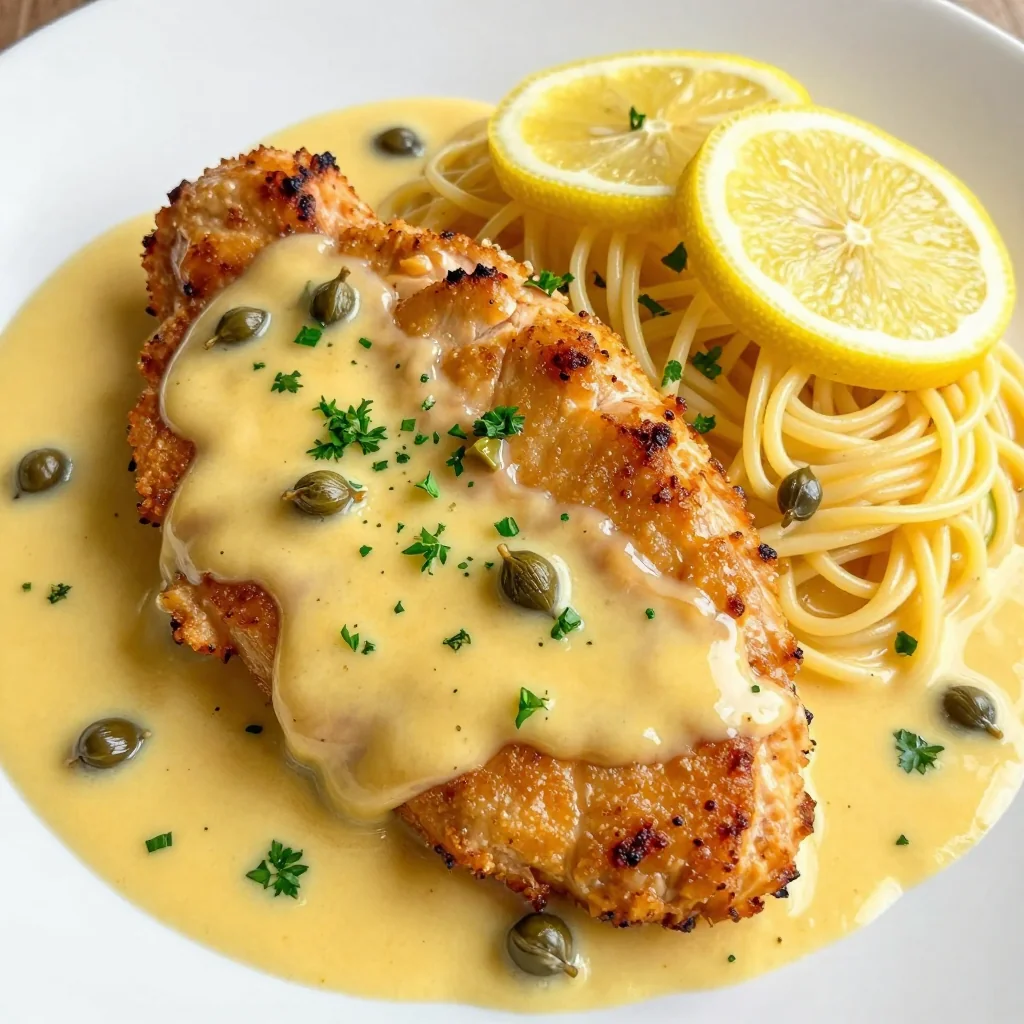 Easy Chicken Piccata with Lemon and Capers