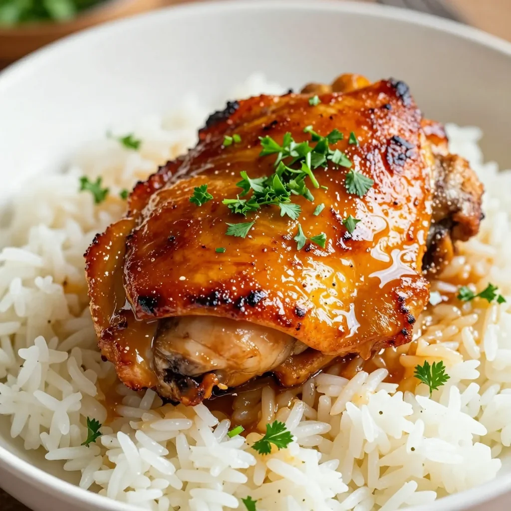 Honey Mustard Baked Chicken Thighs for a Budget Meal