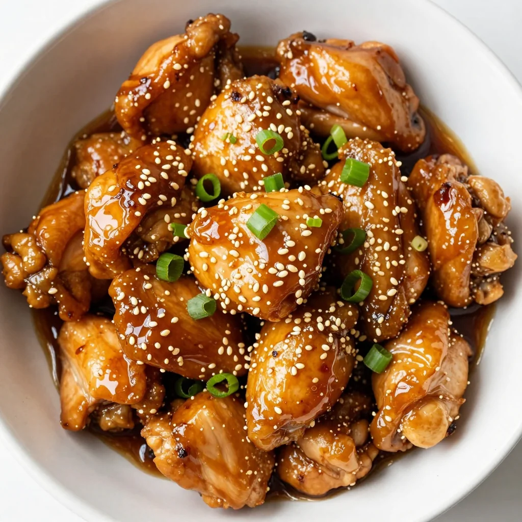 Kid-Friendly Honey Garlic Chicken Slow Cooked and Sticky