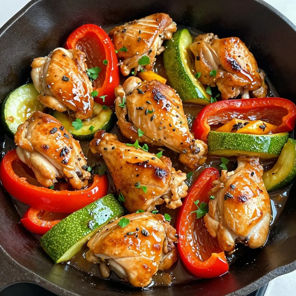 Quick and Easy Chicken and Veggie Skillet for Weeknights