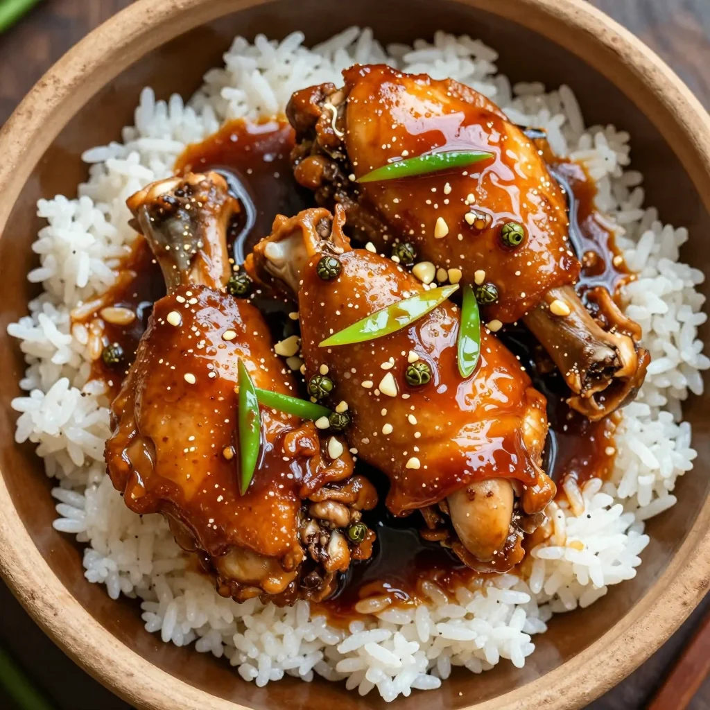 Slow Cooker Chicken Adobo for a Filipino January Feast