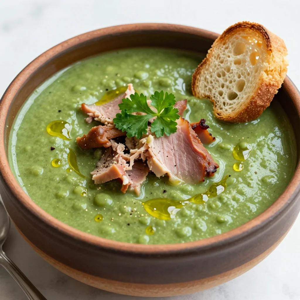 Budget Split Pea Soup for NFL Playoff Sundays
