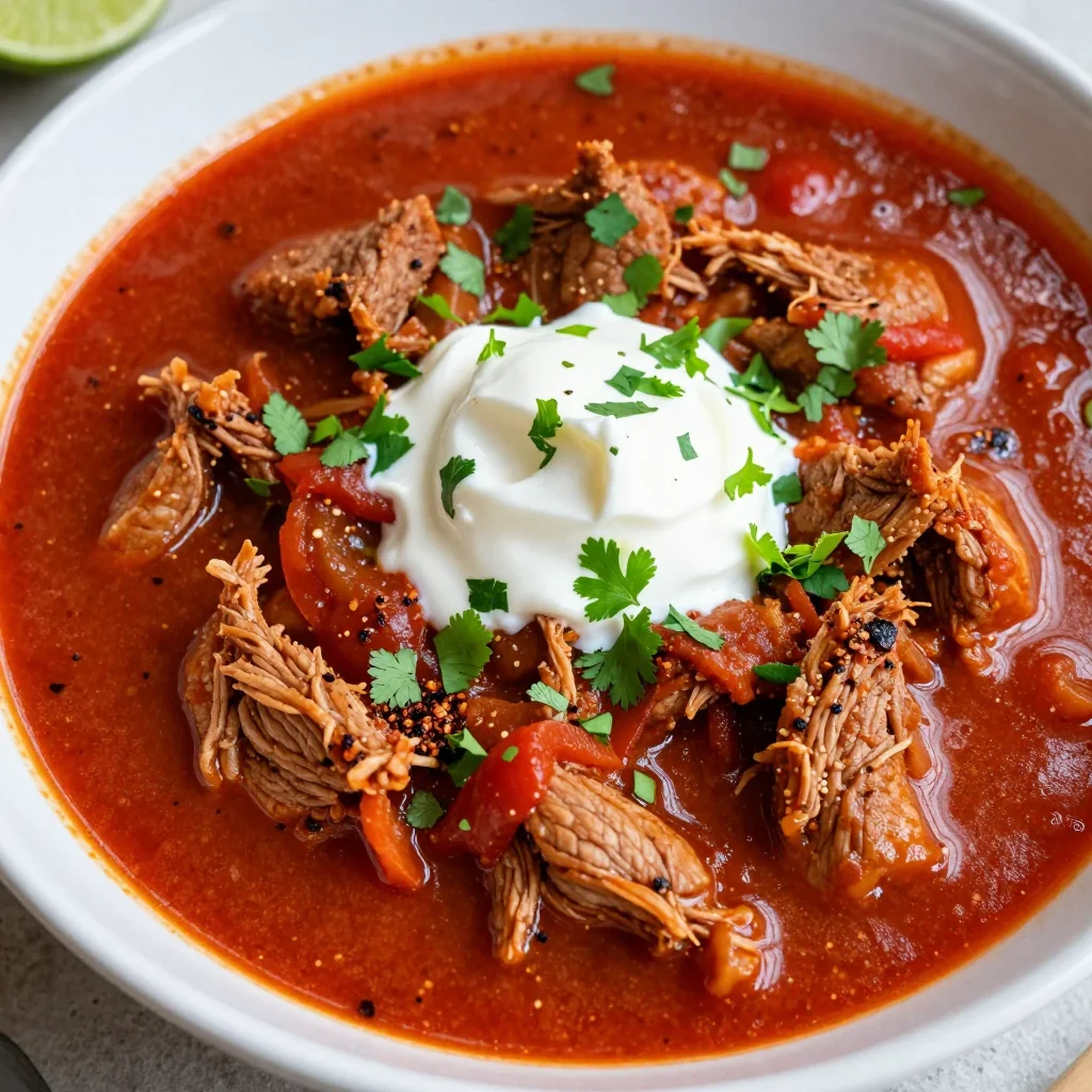Easy Slow Cooker Pork Chili for Clean Eating
