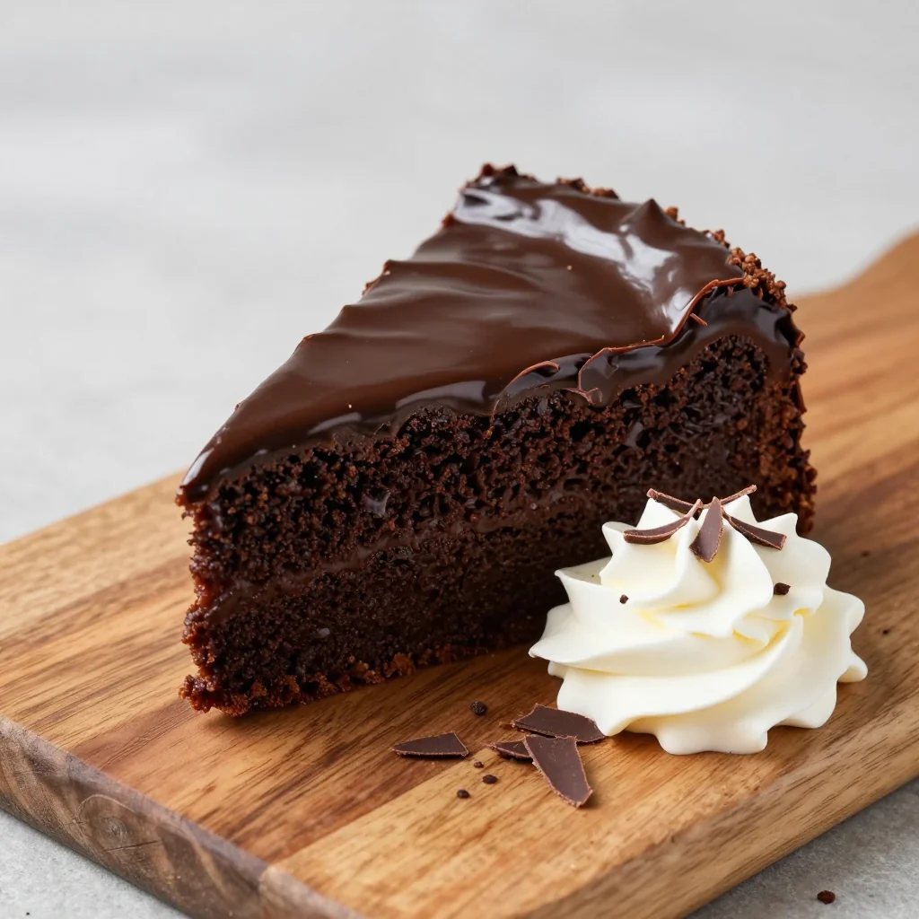 Melt in Your Mouth Chocolate Fudge Cake from Scratch