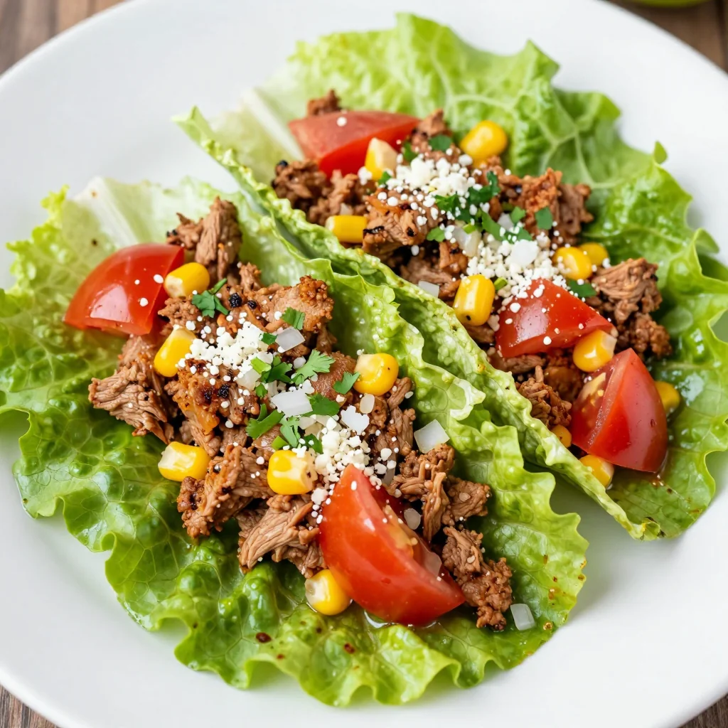 Healthy Turkey Taco Lettuce Wraps for Clean Eating