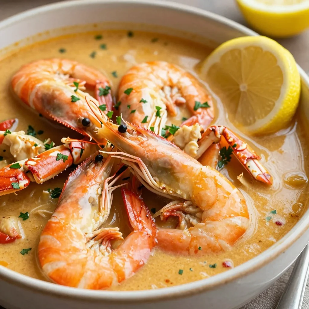 New Year's Day Slow Cooker Crab And Shrimp Stew