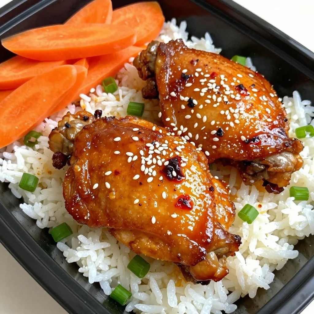 Meal Prep Spicy Chicken and Rice for Busy Week