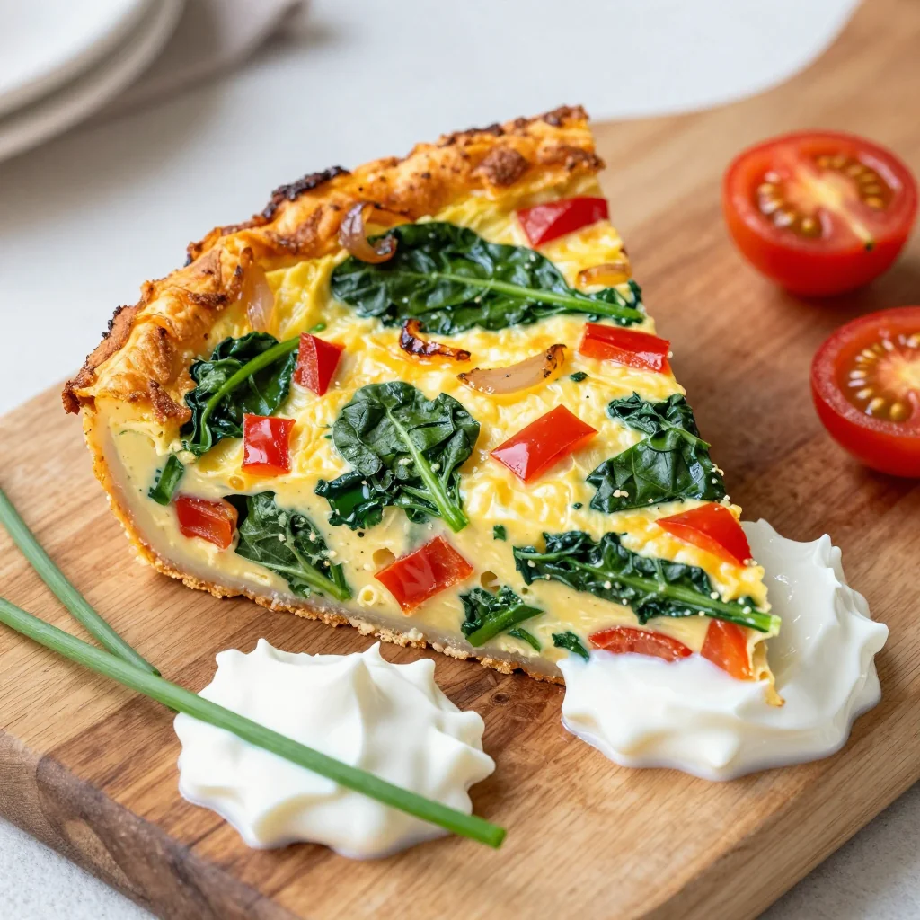 Freezer-Friendly Breakfast Egg and Veggie Frittata Slices