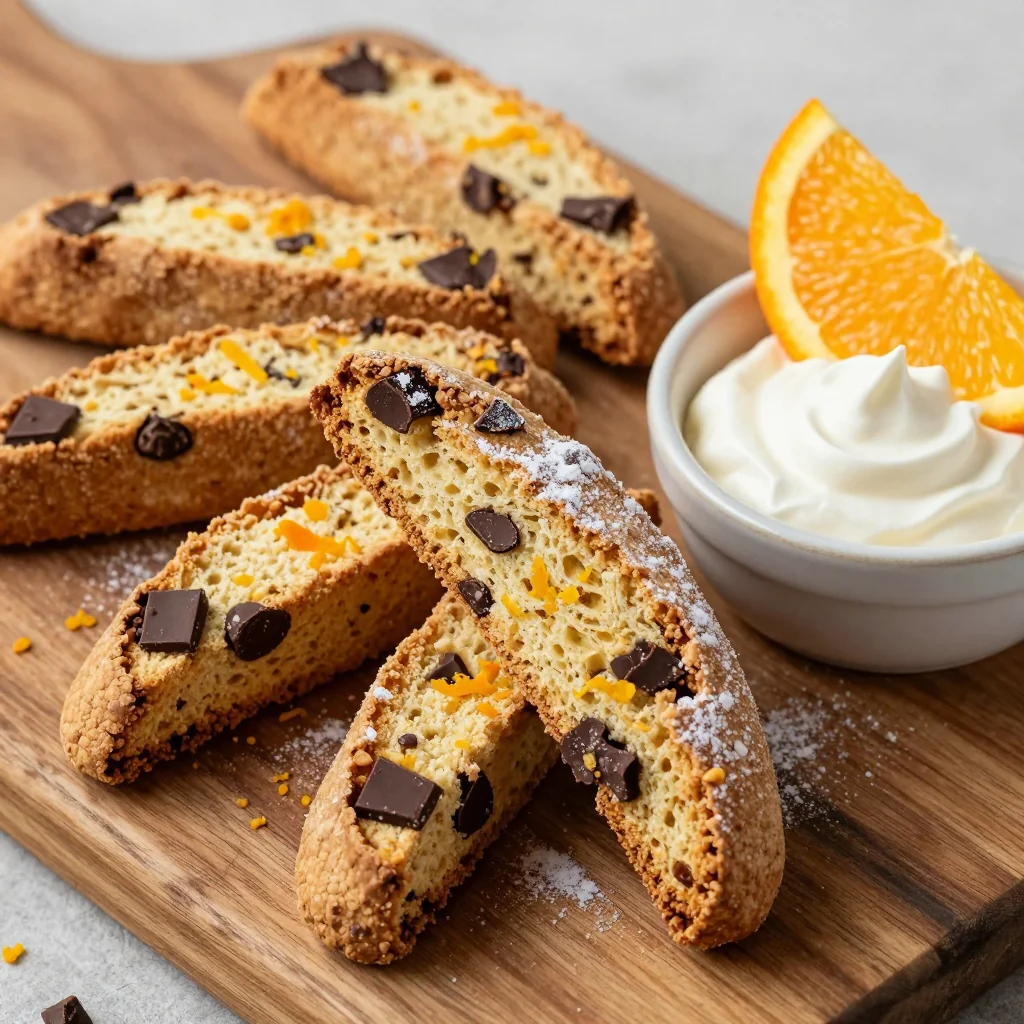 Indulgent Chocolate and Orange Biscotti That are Perfect for Coffee