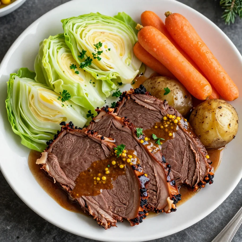 New Year's Day Corned Beef and Cabbage for a Traditional Feast
