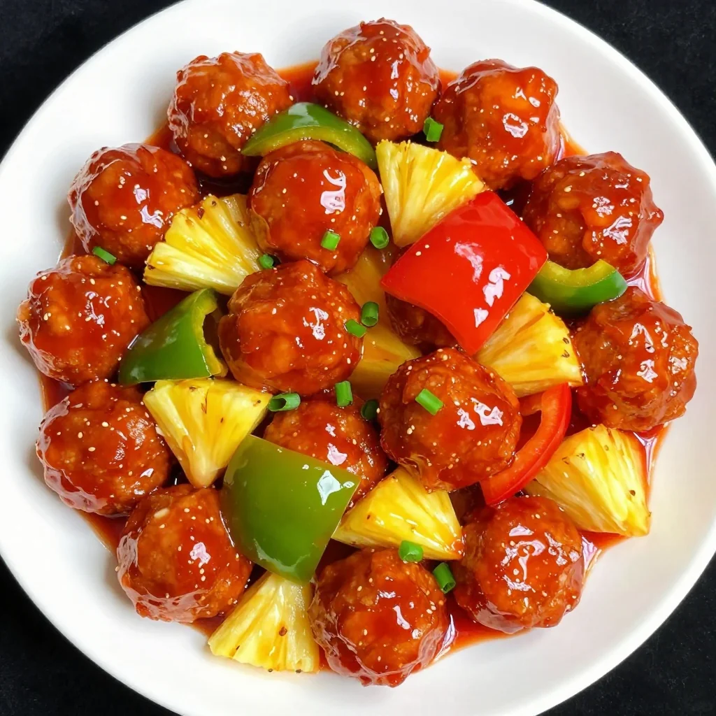 Sweet and Sour Meatballs for MLK Day Potluck Favorites