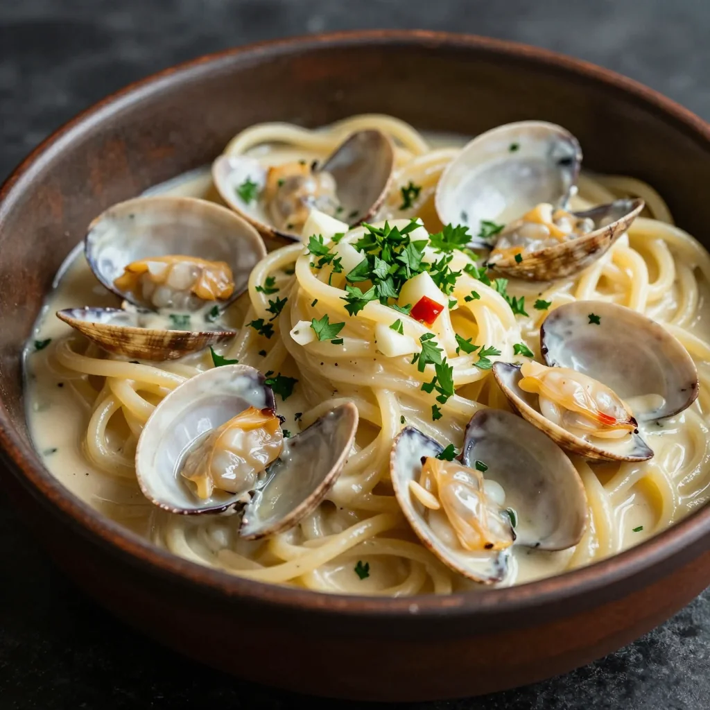 Pantry Pasta with Canned Clams and White Wine Sauce