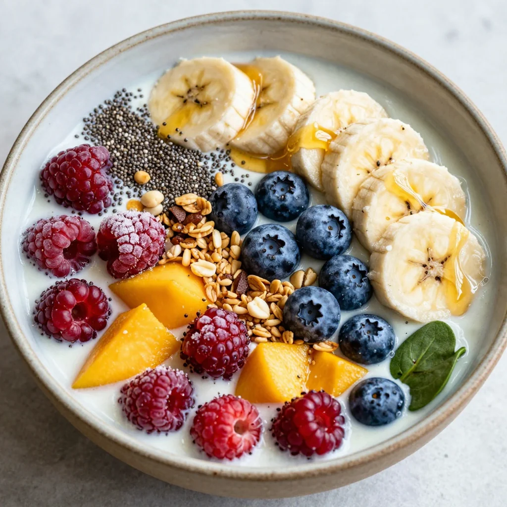 Freezer Prep Smoothie Bowls for a Quick Treat