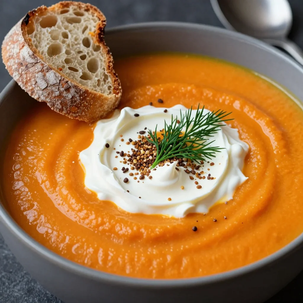 Cozy Creamy Freezer Carrot Soup for Winter Warmth Ready Now