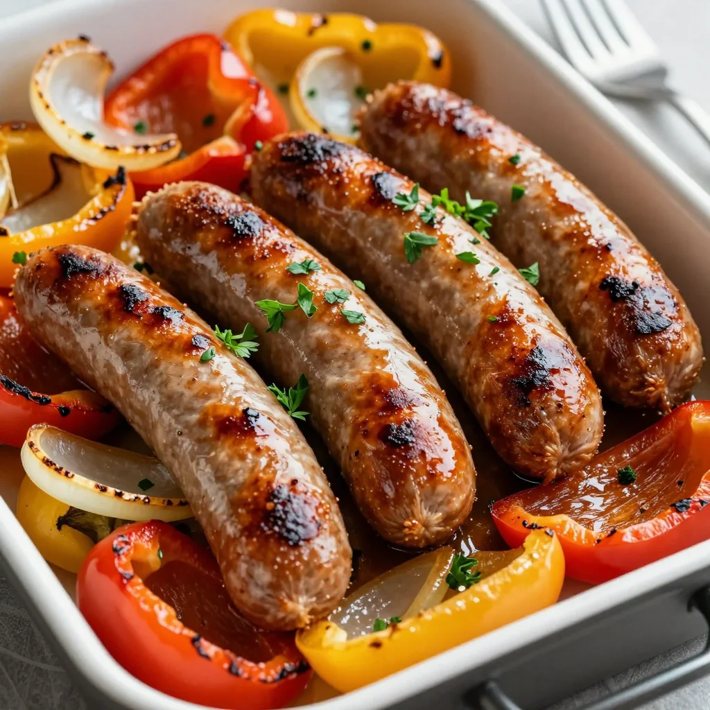 Easy Sheet Pan Sausage for MLK Day Gatherings