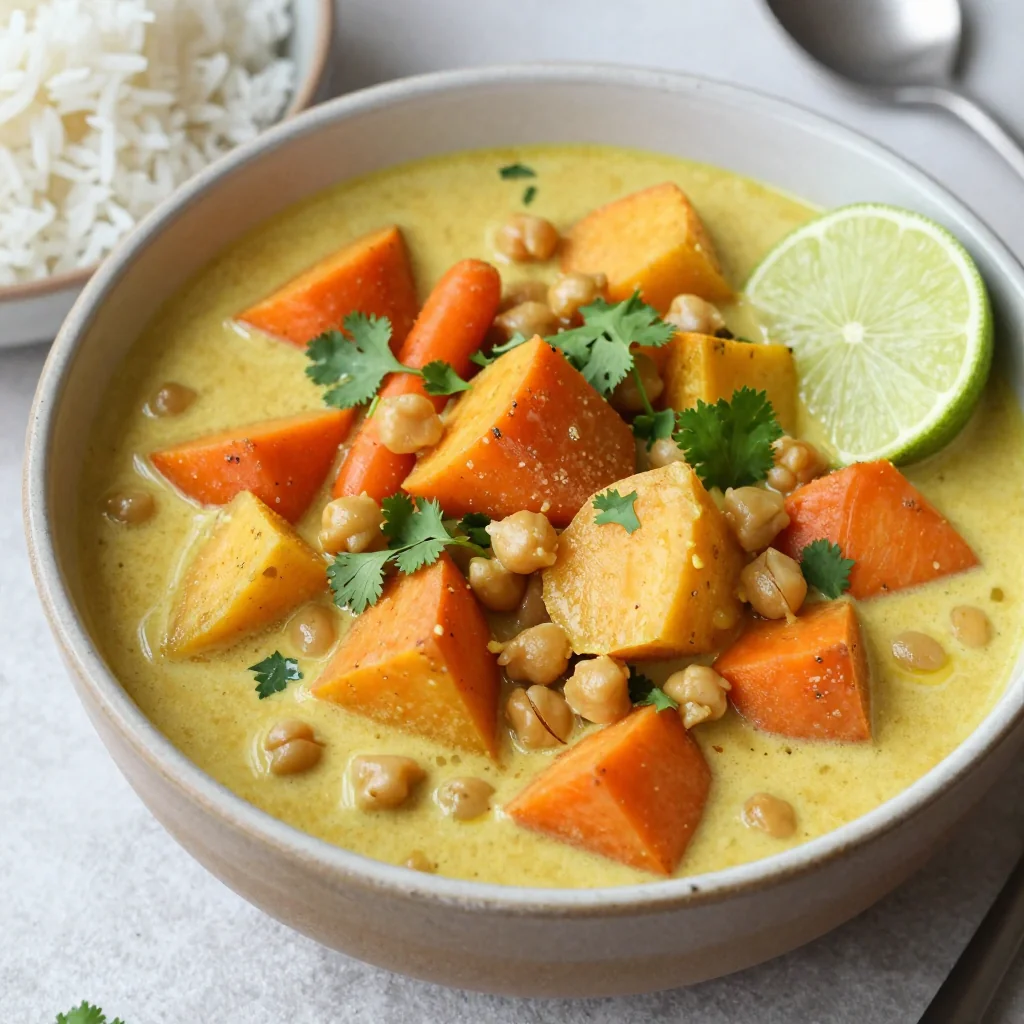 Budget-Friendly Pantry Vegetable Curry for Family