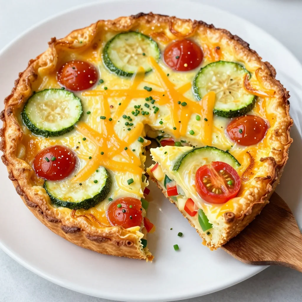 Pantry Clean Out Veggie Frittata for Kid Friendly Breakfasts