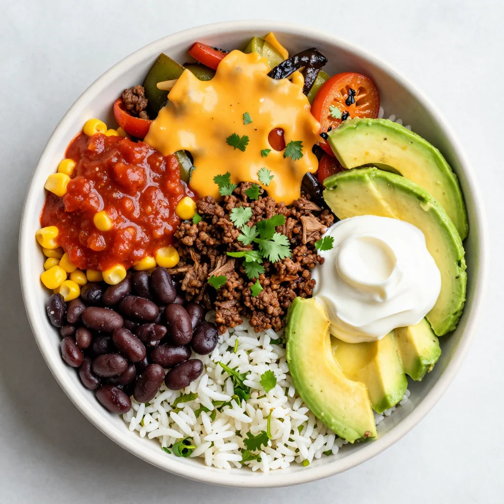 Freezer Ready Burrito Bowls For Weekly Prep
