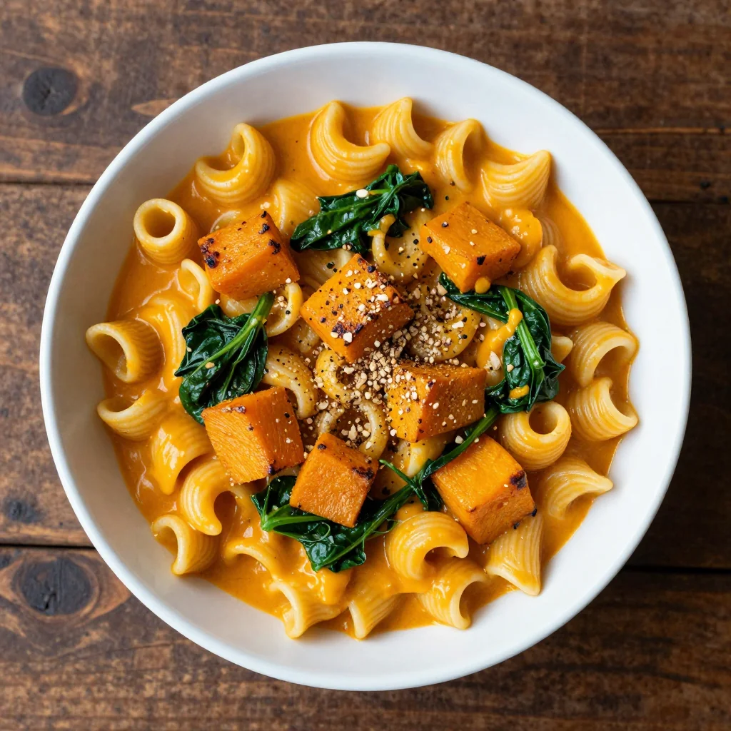 Healthy Mac and Cheese With Butternut Squash Sauce
