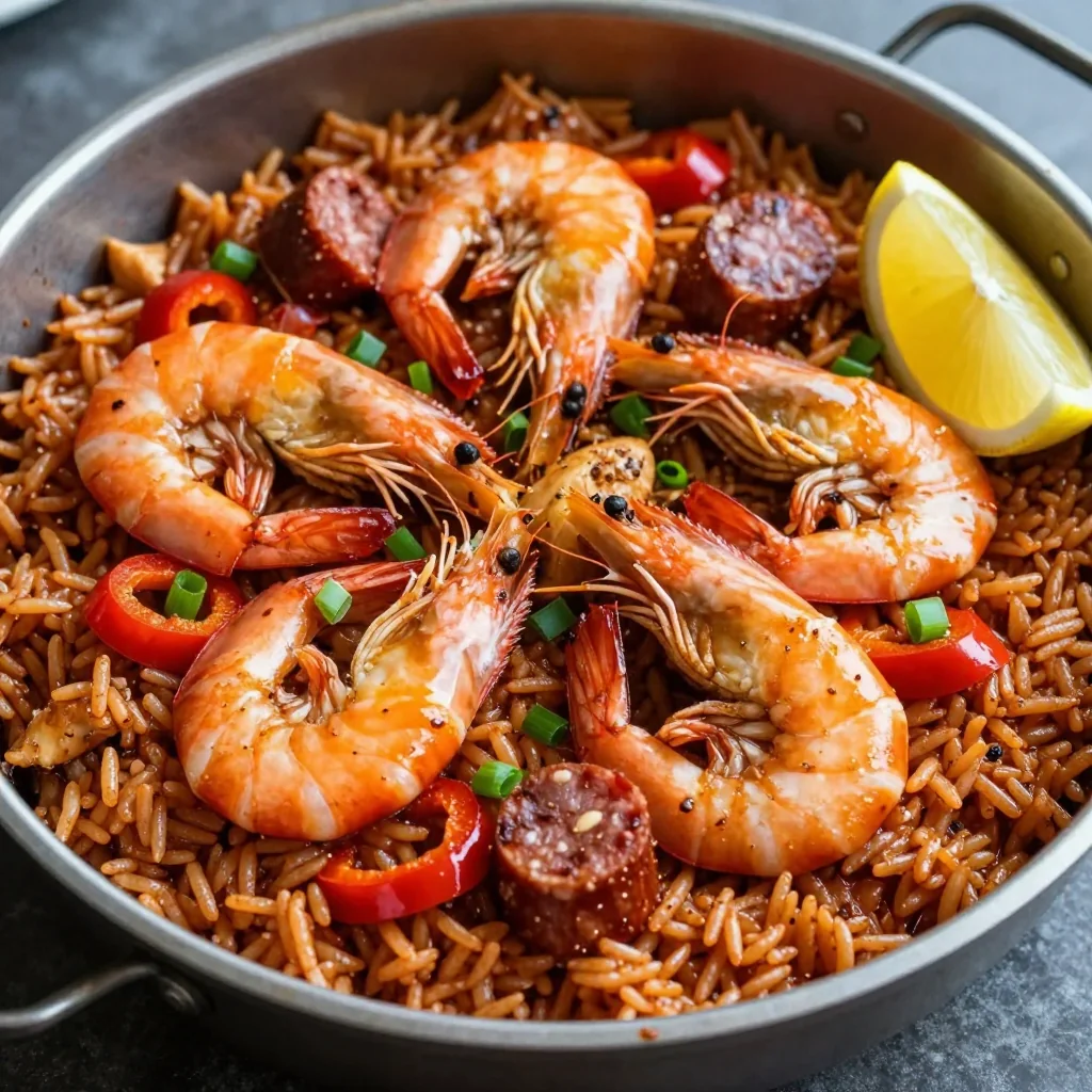 Easy Instant Pot Jambalaya for NFL Playoff Parties