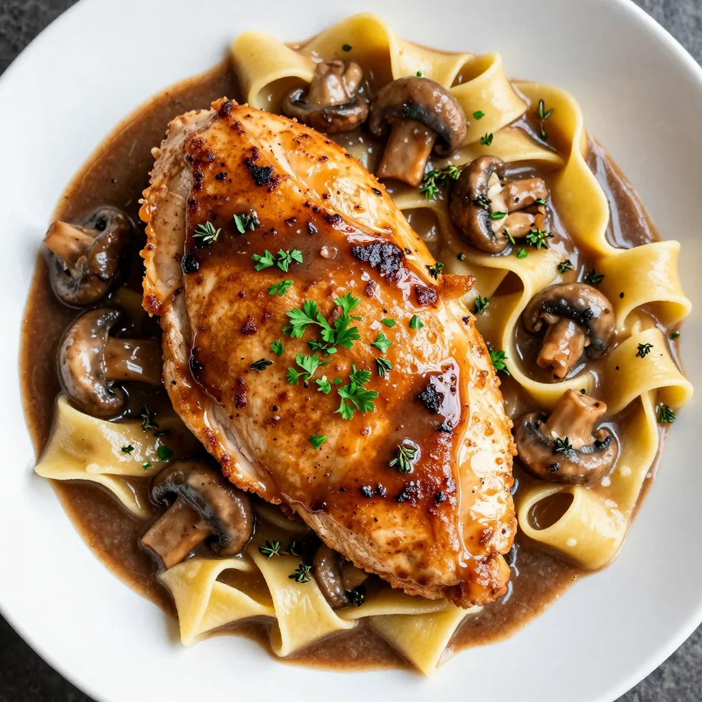 Quick Weeknight Freezer Chicken Marsala for Italian Night