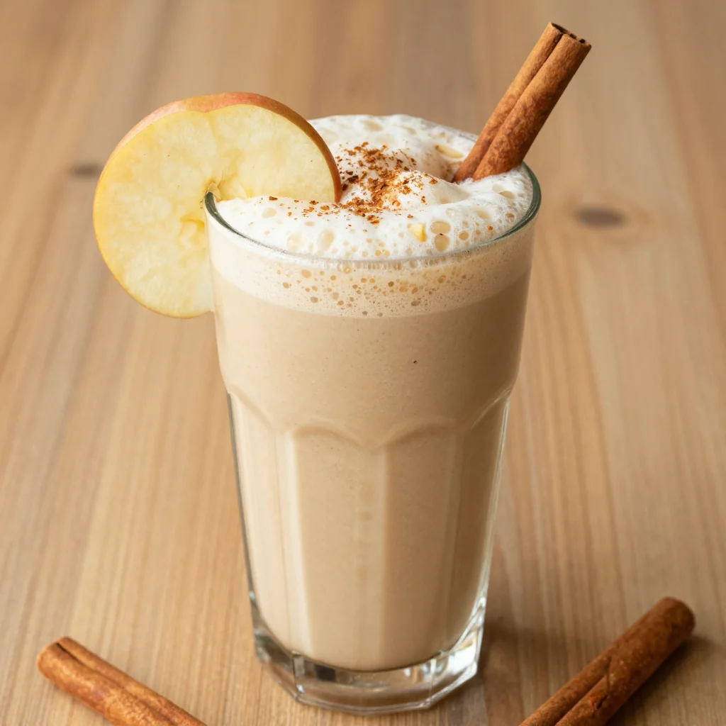 Apple Cinnamon Breakfast Smoothie for a Quick Refresh