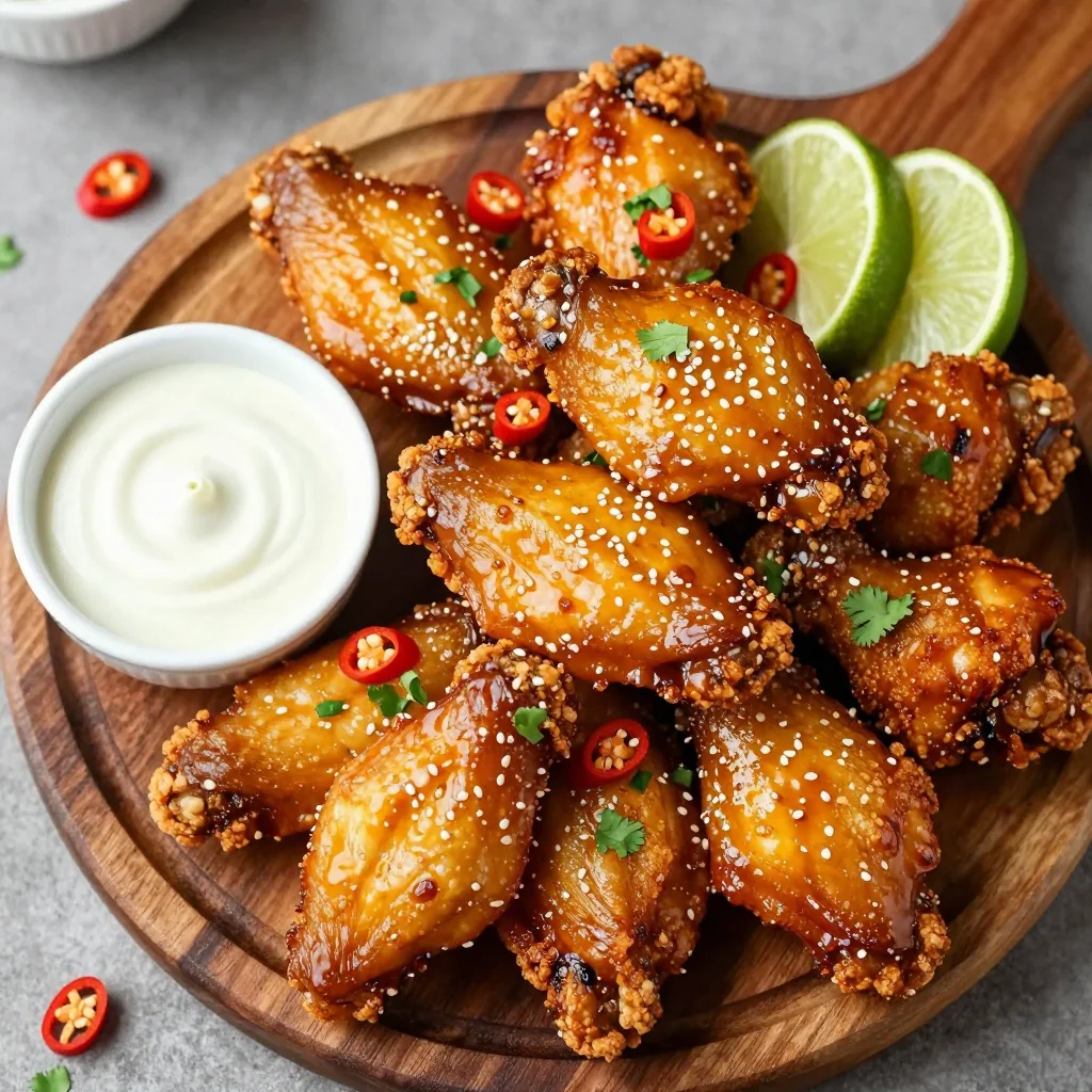 Crispy Air Fryer Chicken Wings for Playoff Fun
