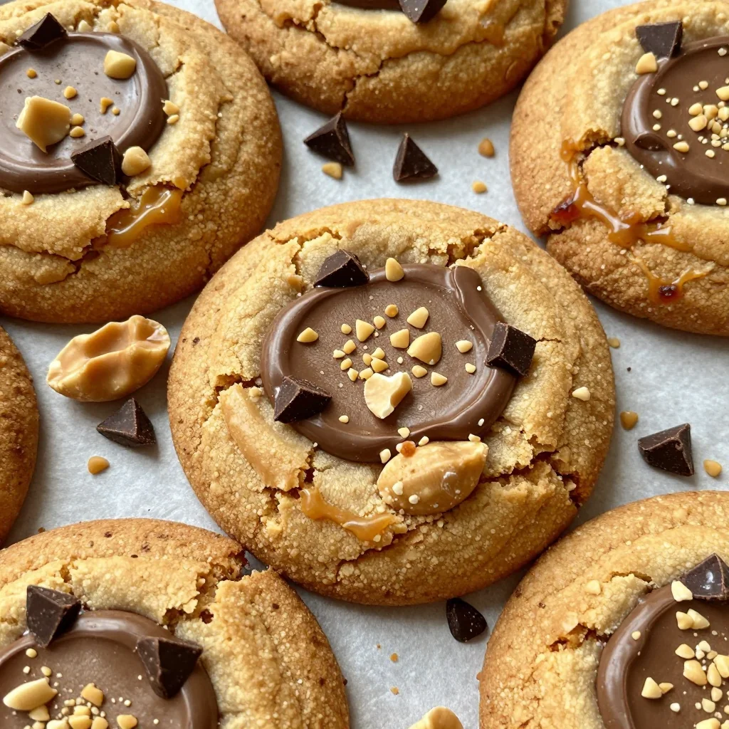Indulgent Chocolate Chip Peanut Butter Cookies for Classic Cravings