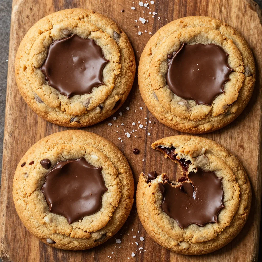 Warm Gooey Chocolate Chip Cookies for Indulgence